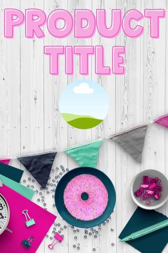 Pinterest Preview Video | Canva Template | Donut Day