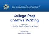 Creative Writing, Lesson 1: Introduction to Creative Writing
