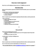 Plants Extra Credit Assignment