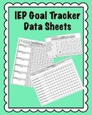 IEP Goal Tracker Data Sheets for Special Education with a Bonus Task Analysis