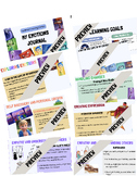 My Emotions Digital Journal, Inside Out 2 Writing Prompts W/ Graphic Organizers