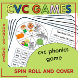 CVC Words | CVC Mats | CVC Phonics | CVC Center | CVC Game