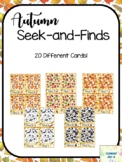 Autumn Halloween Seek And Finds Morning Work