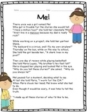 Kids Like Me!  Mel's Story: Reading Comprehension and Writing Skills