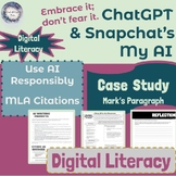 Use & Cite ChatGPT & Snapchat My AI Bot- Case Study- AI Paragraph