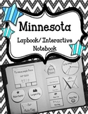 Minnesota Lapbook/Interactive Notebook.  US State History and Geography