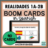 Spanish Review Realidades 1A-2B BOOM Cards