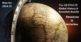 Global History II - Ultimate School Year Resource & Activity Bundle