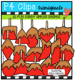 2D FUN Candy Apple Shapes