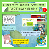 Ultimate Earth Day Learning Bundle: Escape Room, Planet Creation & Bunting Craft