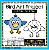 Bird Art Project - Spring & Summer Hanging Craft - March April May Craft