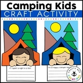 Camping Tent Craft Theme Day Classroom Bulletin Board Activities Summer Art