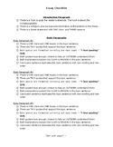 Essay Proofreading Checklist