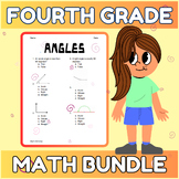 (4th) Grade Mixed Review Math BUNDLE