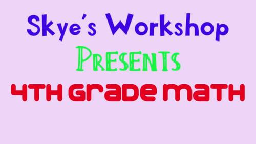 (4th) Grade Mixed Review Math BUNDLE