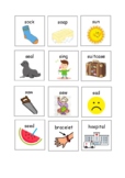 S initial and S Final word cards