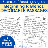 R Blends Decodable Passages | R Blend Worksheets for Fluency and Comprehension