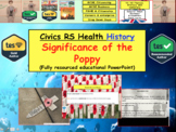 WW1 - Remembrance Day and the significance of the Poppy