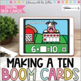 Making a Ten BOOM Cards | Distance Learning | Digital Task Cards