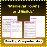(Medieval Towns and Guilds): Reading Passages, Assessments, Activities
