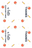"Thanks a Latte" Thank you Gift for Coworkers