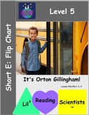 Short E (CVC) - Picture Prompts and Words Flip Chart (OG)