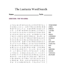 The Lusitania Word Search