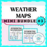 Weather Maps MINI BUNDLE #3 | Interactive WebQuest & Quick Check
