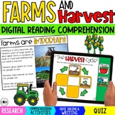 Animal Farm Activities, Farm Animals, Needs of Plants and Animals, Harvest Cycle