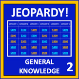 General Knowledge Jeopardy: Set 2