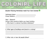 Build Your Own Colonial Settlement Â¨C A Minecraft Education Unit for Year 5