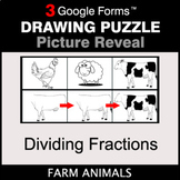 Dividing Fractions - Drawing Puzzle | Google Forms
