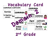 CKLA 2nd Grade Vocabulary Cards Domain 2