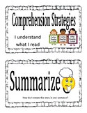 Comprehension Strategies Half Mini Posters