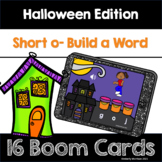 Halloween Short O Word Building- Boom Cards