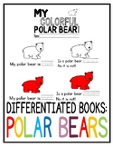 Polar Bear Book: DIFFERENTIATED (writing color words)