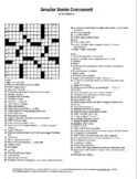 5 Christmas Puzzles Package,2 Primary,3 Middle and High School,Crosswords,Vocab.