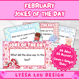 February Valentine's Joke of the Day Slides | Google & Canva | Morning Meeting