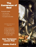 Catholic Lesson Plan: The Conversion of Saul (Scripture/Bible)