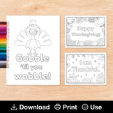 Thanksgiving Coloring Sheets, I Am Thankful Coloring Pages, Happy Thanksgiving