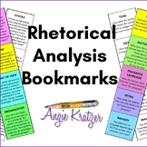 Non-Fiction Rhetorical Analysis Bookmarks