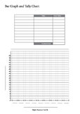 Graphing - Bar Graph and Tally Chart (Two's)