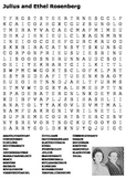 Julius and Ethel Rosenberg Word Search
