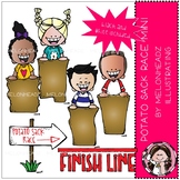 Potato Sack Race clip art - Mini - Melonheadz Clipart
