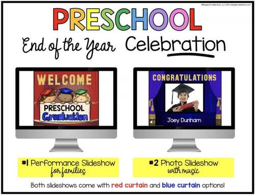 Preschool Graduation Memory Slideshow Awards Music Songs Pre-K Assembly Pictures