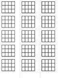 Montessori Stamp Game Paper Template