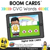 CVC Words Boom Cards?- Distance Learning