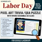 Labor Day Project Puzzle Webquest Art Project Text Fluency Google Activity