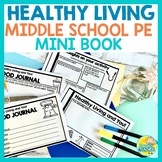 Health Mini Book Activities & Project Middle Years PE - Phys Ed Healthy Living