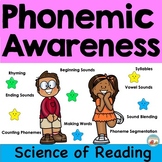 Phonemic Awareness Bundle, Rhyming, Syllables, Sounds,Vowels, Blends, Digraphs